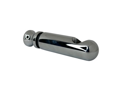 06709 31 Ручка-полотенецедержатель с кнобом Stratego, 1000 мм, полированный хром, Германия