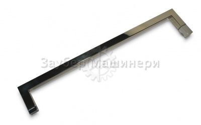 ZM-621-K, Ручка квадратная с кнобом, 19х19x450 мм, цвет полированный хром CP