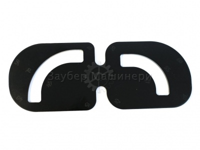 Шаблон для вырезания закругленных углов от 10 до 70 мм