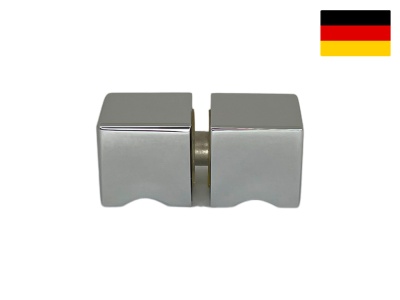 05030 31 Кноб комплект, квадратная, полированный хром, Германия
