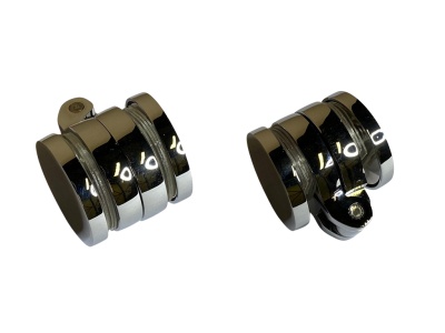 [SH-P1] Петля душевая свободного вращения (стекло-стекло), цвет полированный хром CP