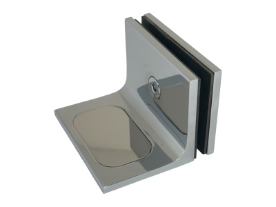 06480 31 Коннектор Wellness стена-стекло 90° (с крышкой), полированный хром, Германия