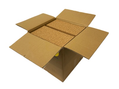 Пробковая прокладка в листах, размер 17х17 мм, толщина 3 мм (клеящий слой, 39'852 шт)