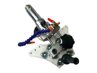 Пневматический портативный шлифовально-полировальный станок для обработки кромки стекла, PMGG-15