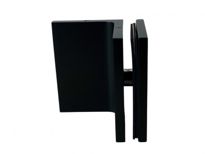 L-5302, Коннектор L-образный стена-стекло 90°, черный матовый ORB