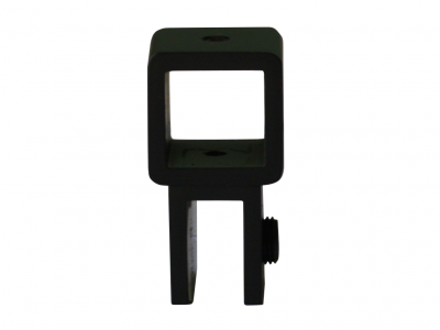 L-2743, Держатель стекла сквозной, черный мат