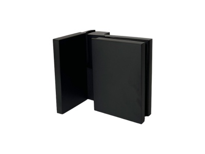 L-5203R Петля стена-стекло 90°, с открытием наружу и автоподъемом, черный мат