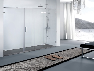 07493 31 Коннектор Milano Original, стекло-стекло 90°, полированный хром, Германия