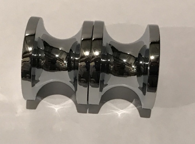 ZM-691, Комплект кноб, цвет полированный хром CP