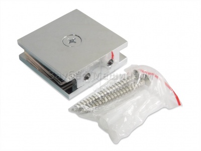 ZM-741, Коннектор стена-стекло, цвет полированный хром CP