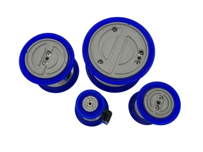 Круглая вакуумная присоска в сборе нового образца, D=120 мм H=105 мм