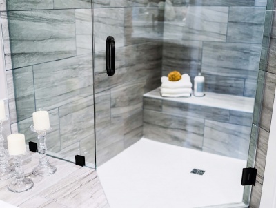 07812 65 Петля Milano Original, стена-стекло 90°, цвет матовый черный