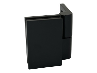 07196 81 Коннектор Milano Pur, стена-стекло 45° – 180° (с регулируемым углом), черный матовый, Германия