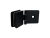 L-2547, Коннектор L-образный регулируемый стена-стекло, черный матовый ORB