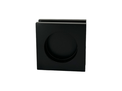 LS-277, комплект кноб для раздвижной кабины, черный матовый