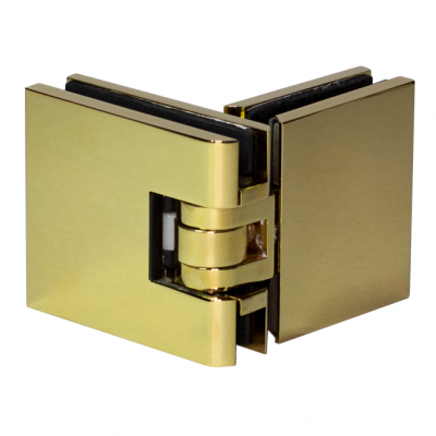 07830 61 Петля Milano Original, стекло-стекло 180°, цвет золото