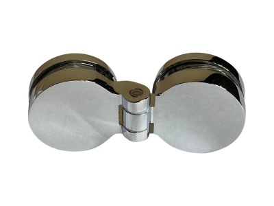 [SH-P1] Петля душевая свободного вращения (стекло-стекло), цвет полированный хром CP