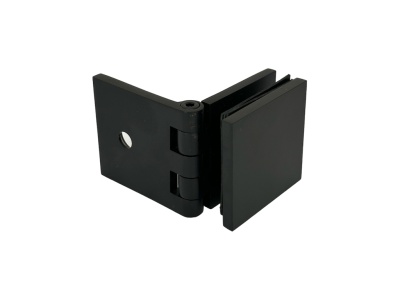 SH-B90, Коннектор L-образный регулируемый стекло-стена, черный матовый ORB