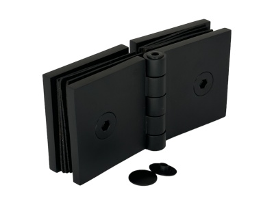 SH-B180, Коннектор регулируемый стекло-стекло, черный матовый ORB