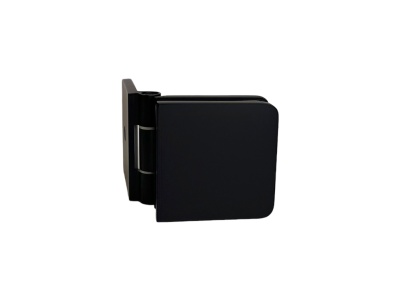 L-2547, Коннектор L-образный регулируемый стена-стекло, черный матовый ORB