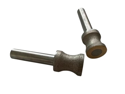 Алмазные фрезы для дрели под разную толщину стекла, профиль "PE" карандаш (полукруг)