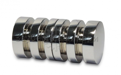 ZM-694, Комплект кноб, цвет полированный хром CP