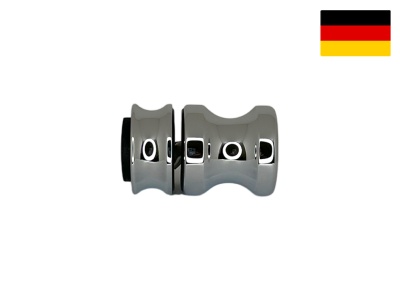 05013 31 Ручка кноб с резиновым торцом, полированный хром, 35 мм, Германия