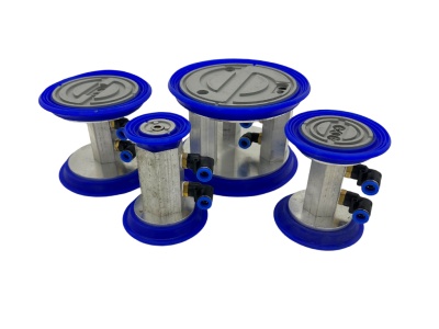 Круглая вакуумная присоска в сборе нового образца, D=90 мм H=105 мм