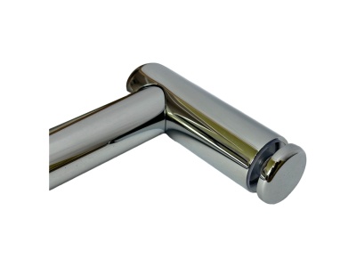 06709 31 Ручка-полотенецедержатель с кнобом Stratego, 1000 мм, полированный хром, Германия