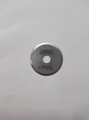 Лезвие для резки пленки триплекса для столов Lisec, 25x6x0,6 мм