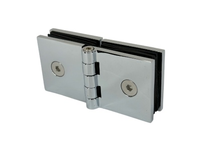 SH-B180, Коннектор регулируемый стекло-стекло, полированный хром