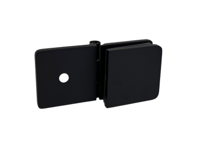 L-2547, Коннектор L-образный регулируемый стена-стекло, черный матовый ORB