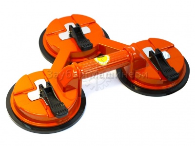 Присоска 3-чашечная, грузоподъемность 240 кг, модель BT-VP3