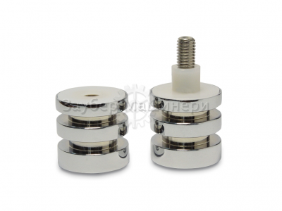 ZM-694, Комплект кноб, цвет полированный хром CP