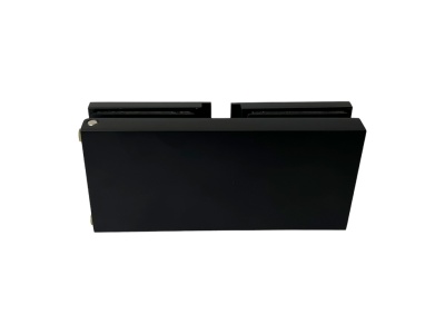 L-2401 Петля стекло-стекло 180°, с открытием наружу, черный матовый ORB