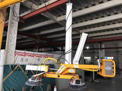 SH-QFX04-03 пневматический вакуумный подъемный механизм / 300 кг / наклон и вращение