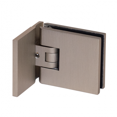 07812 55 Петля Milano Original, стена-стекло 90°, цвет матовый никель