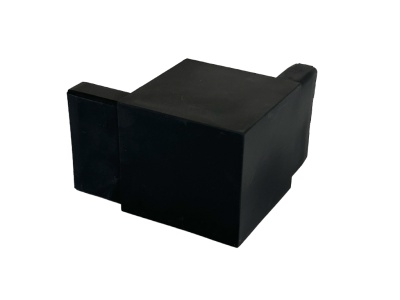 S001S-02 угловой коннектор - соединитель трека, матовый черный