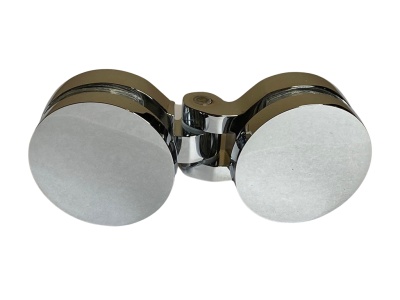 [SH-P1] Петля душевая свободного вращения (стекло-стекло), цвет полированный хром CP