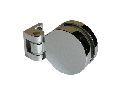 [SH-P2] Петля душевая свободного вращения (стена-стекло), цвет полированный хром CP