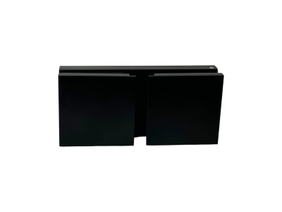 L-2401 Петля стекло-стекло 180°, с открытием наружу, черный матовый ORB