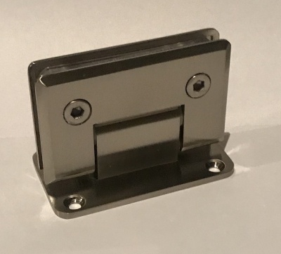 ZM-301 Петля душевая Т-образная (стена-стекло), цвет полированный хром PC