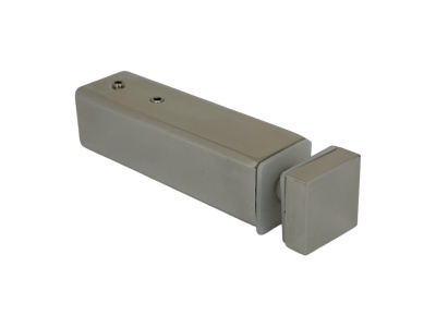 ZM-N46 Держатель стекла к душевой штанге 19х19 под сверловку, хром полированный