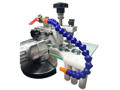 Пневматический портативный шлифовально-полировальный станок для обработки кромки стекла, PMGG-15