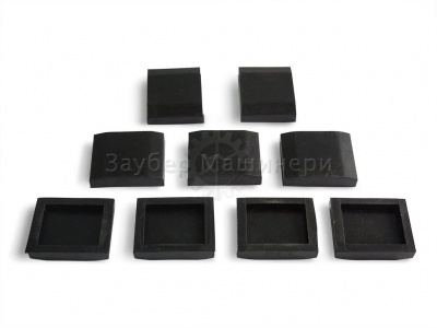 Резиновая накладка на цепь конвейера входа/выхода, 37х30х10 мм