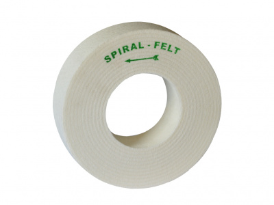 (Премиум) Фетровый спиральный круг, размер 150х40х70 мм