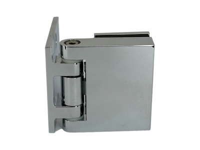 07510 31 петля Quadrato стекло-стена 90°, открытие наружу, полированный хром, Германия