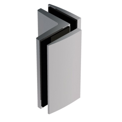 81083 31 Коннектор Bella, стекло-стекло 90°, полированный хром, Германия