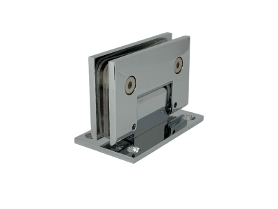 5211516 Петля Bilbao стекло/стена 90* рег., без фаски, Т-образная, 8-12 мм, полированный хром