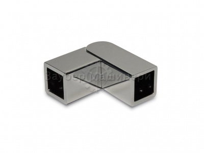 L-2745, Соединитель труба-труба, с произвольным углом 90°-180°, хром полированный